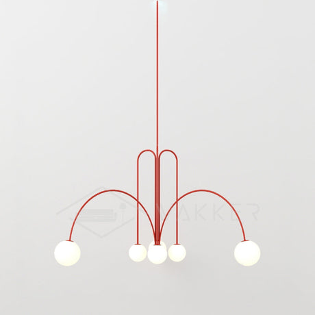 Elara Crest Pendant Light, Dramatic Hanging Fixture