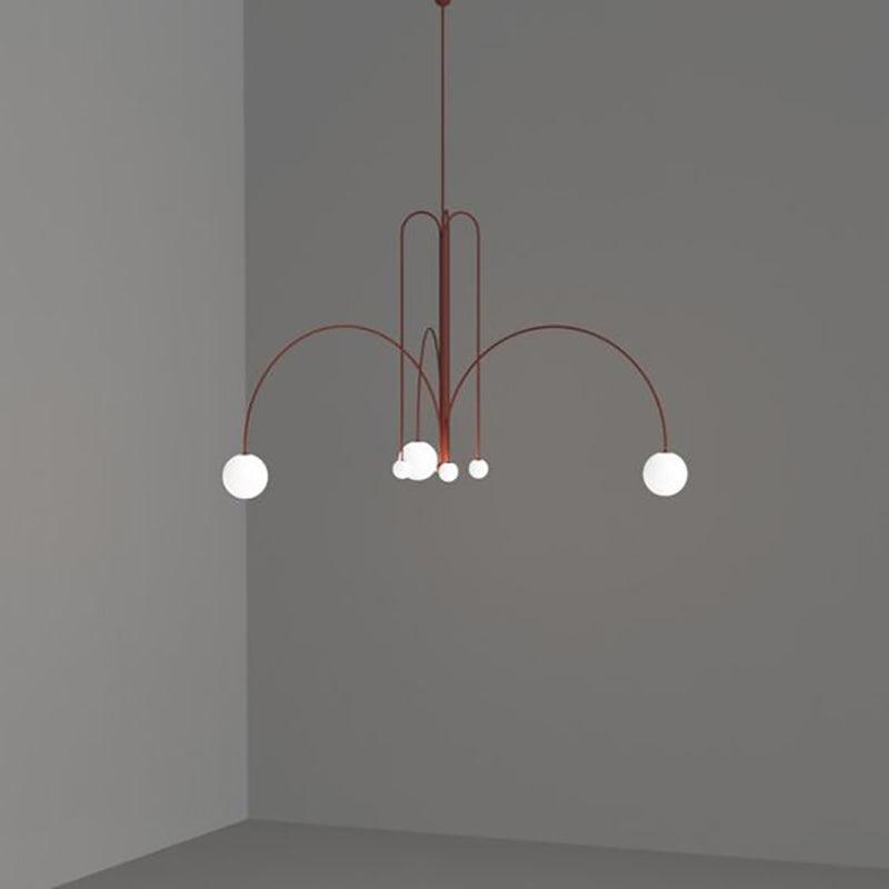 Elara Crest Pendant Light, Dramatic Hanging Fixture