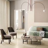 Metal Pendant Light Overhead View