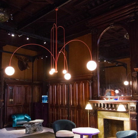 Elara Crest Pendant Light Full View