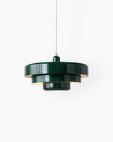Solara Retro Orange Pendant Light modern minimalist interior - OpalDwell