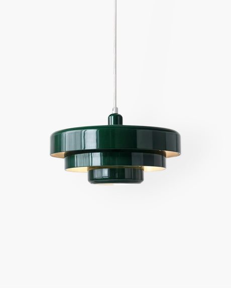 Solara Retro Orange Pendant Light modern minimalist interior - OpalDwell