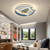 Orion Rocket Chandelier for Kids' Room