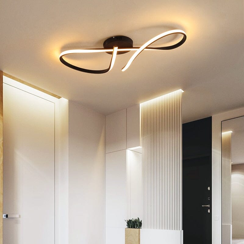Elara Bow-Style Ceiling Light Full View