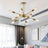 Novera Chandelier - Satellite-Inspired Design Detail