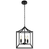 Black Chandelier Farmhouse Design Modern Homes