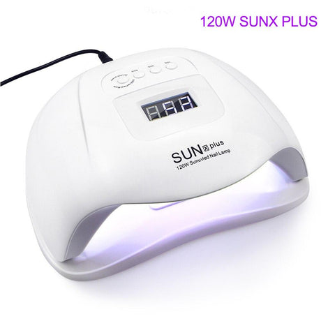 UV LED Nail Lamp LCD Timer Display Detail