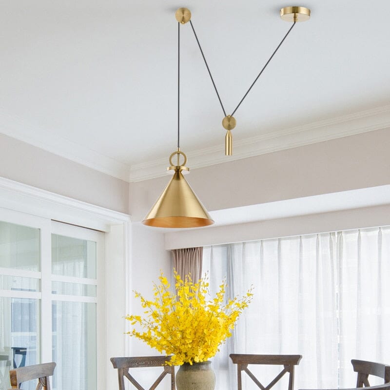 Gold Ceiling Pendant Light