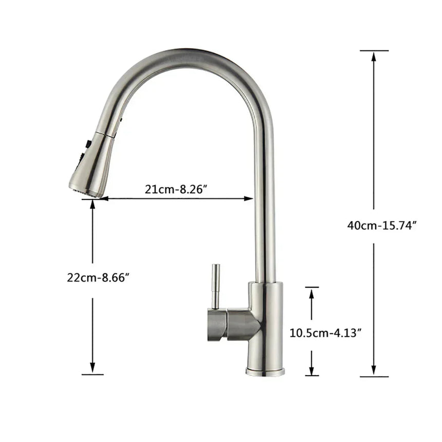 Brass Kitchen Faucet for Modern Homes