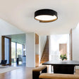 Marven Aluminum LED Ceiling Lamp for Modern Living Rooms