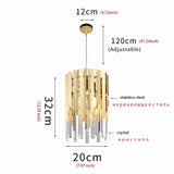 Crystal Chandelier Pendant Lamp Cord and Mounting Hardware