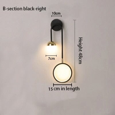 Wall Lamp Nordic Eternity Design Accent