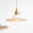 Iron finish pendant lamp for entryway