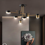 three color temperature led chandelier
