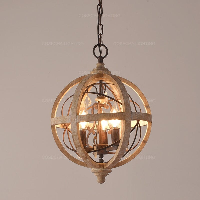 wood chandelier for dining room decor