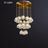 g9 base crystal chandelier for dining rooms