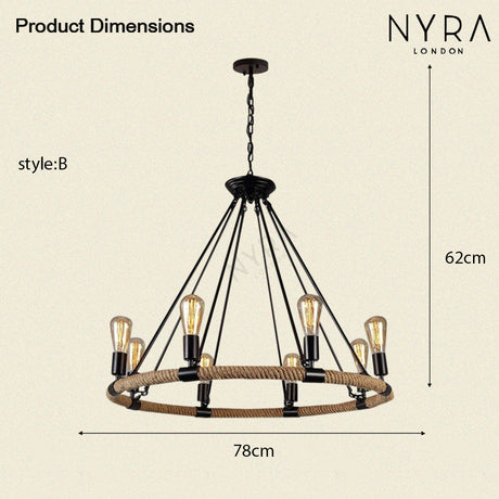 farmhouse style chandelier with brushed nickel finish