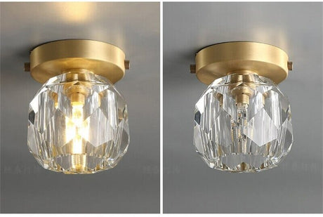 Crystal Wall Lamp Close Detail