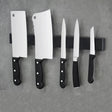 ZenithForge Magnetic Knife Rack Wall Mount stainless steel frame - OpalDwell