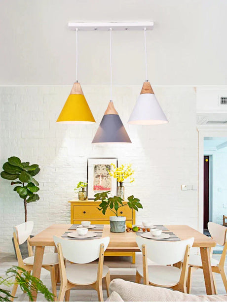 Brinley Metal Pendant Light for dining room – view 17 | OroDwell