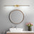 Bathroom lighting fixture close-up