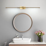 Bathroom lighting fixture close-up