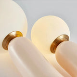 Table lamp with shade adjustable up and down