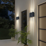 Weather-resistant wall light for patio