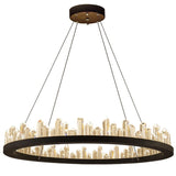 Alora Chandelier Tricolor Dimmable Design