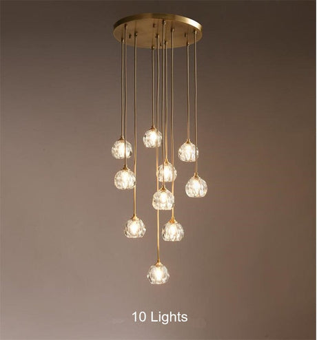 flush mount chandelier for living areas