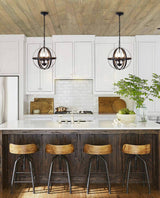 retro style ceiling light fixture