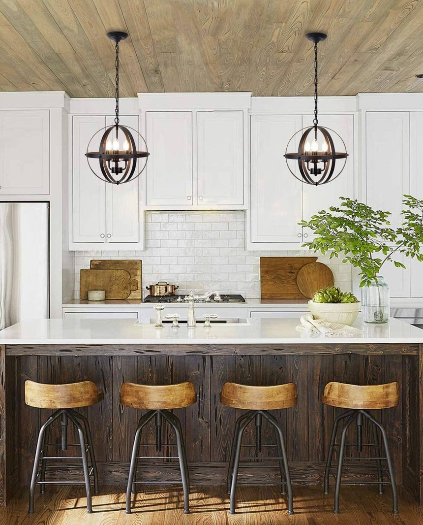 retro style ceiling light fixture