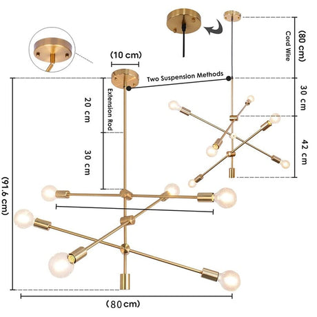 Aurora Chandelier Refined Simplicity Modern Design