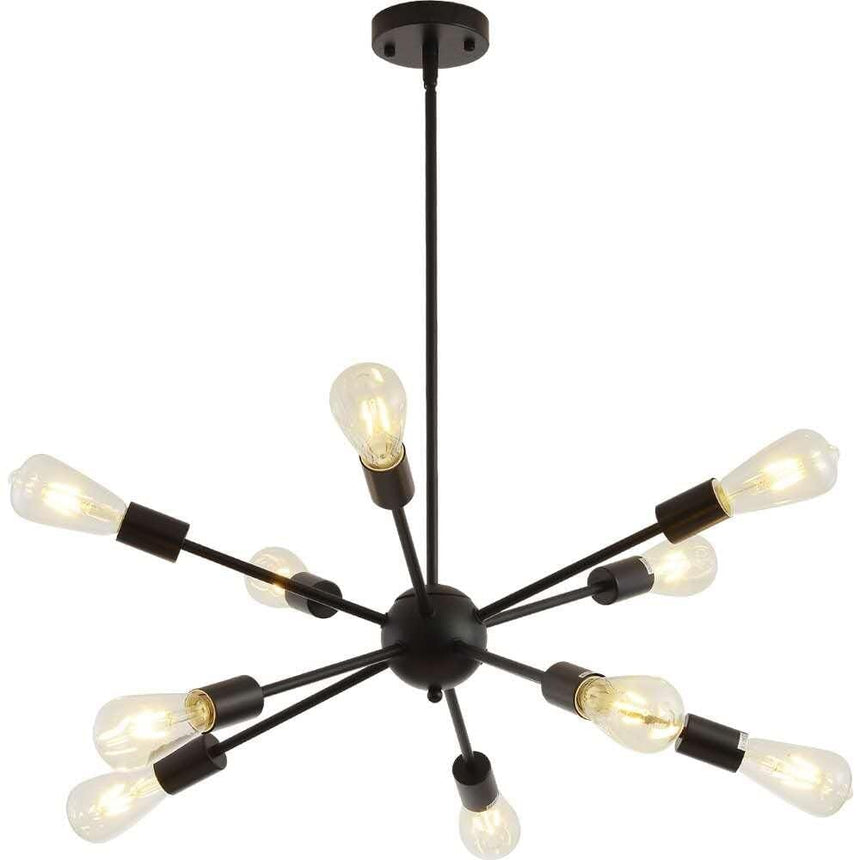 Novera Chandelier - Antique Gold Finish Option