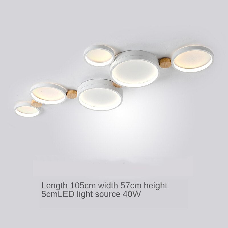 Bubble Chandelier White Grey Green Shade Options
