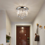 Compact Crystal Chandelier Elegant Centerpiece