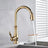 Gold kitchen faucet for modern kitchen decor