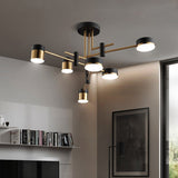 black chandelier for kitchen decor