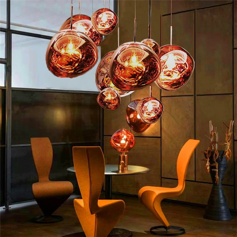 Kitchen LED pendant light minimalist design