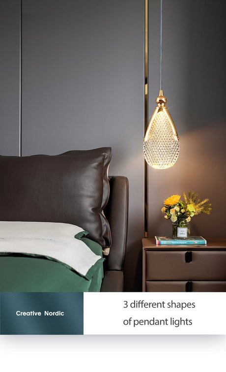 Aurelia Pendant Light Iron Finish Detail Close-Up - OpalDwell