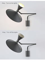 frosted glass shade wall lamp for foyer lighting