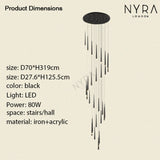 Liora Chandelier Remote Control Switch Detail