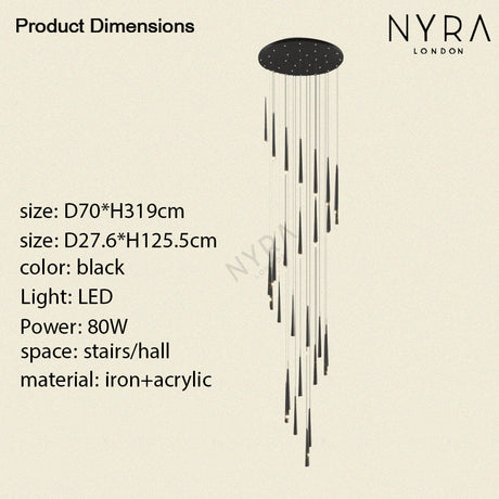 Liora Chandelier Remote Control Switch Detail