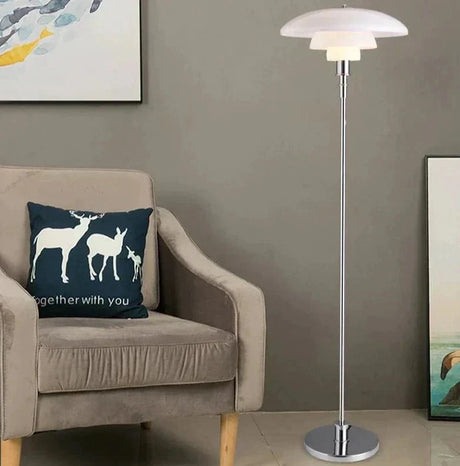 Architectural Floor Lamp Warm Diffused Glow
