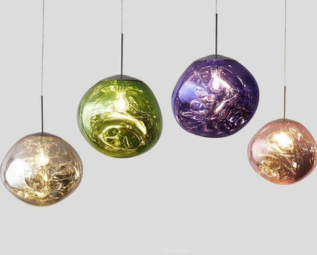 Pendant Lamp Close-Up of Playful Design