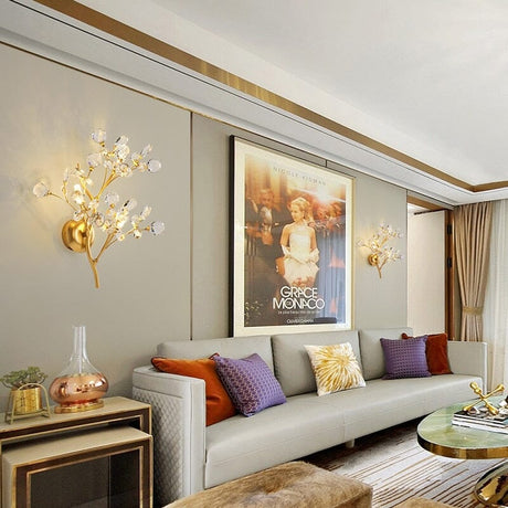 Wall mounted lamp for hallway decor