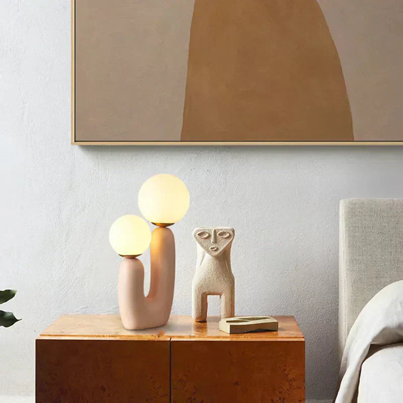 Table lamp for living room ambient lighting