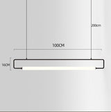 Nordis Chandelier – Minimalist Black Island Design