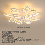 Aurelia Petal Ceiling Lamp Full View