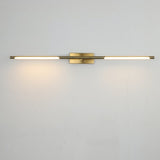 Dual color temperature wall light for bathroom